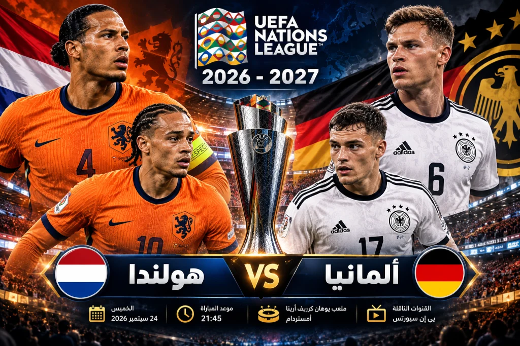 هولندا ضد ألمانيا: توقع المباراة والموعد والتشكيلة في دوري الأمم الأوروبية 2026/2027